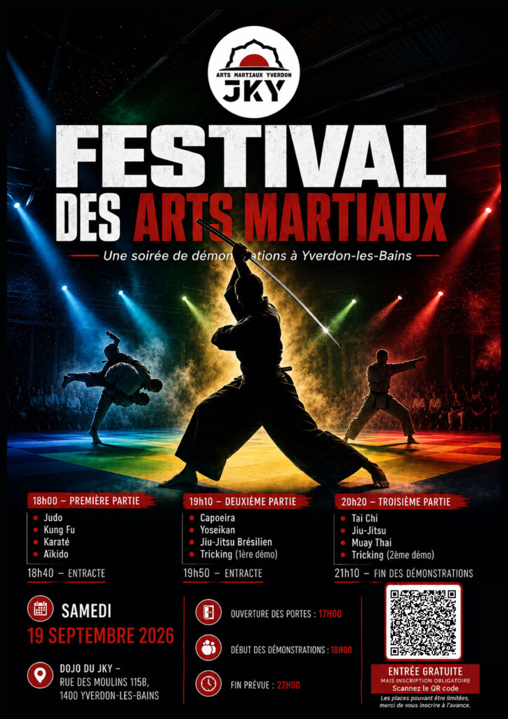 affiche festival des arts martiaux 2026