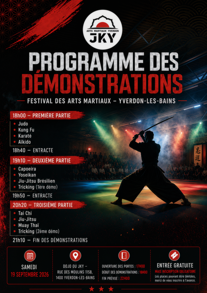 festival arts martiaux affiche